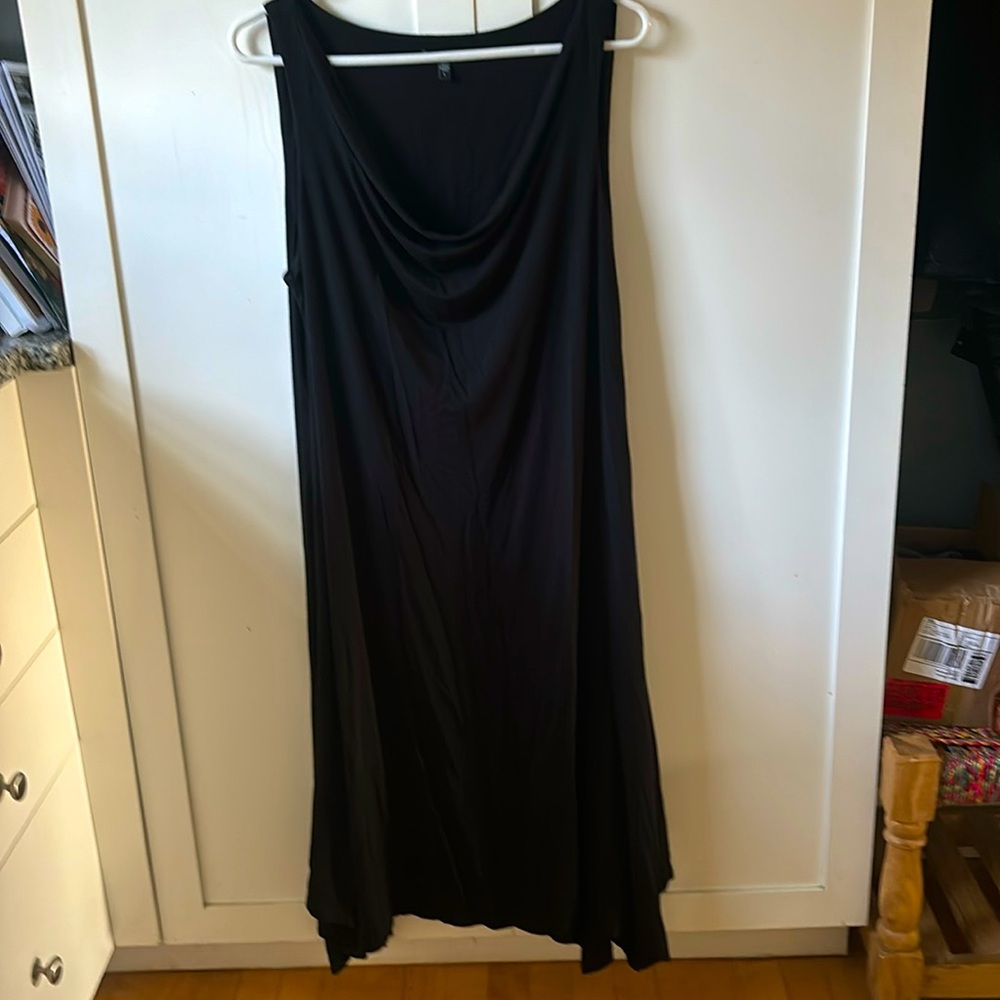COPY - Eileen Fisher black cotton sundress